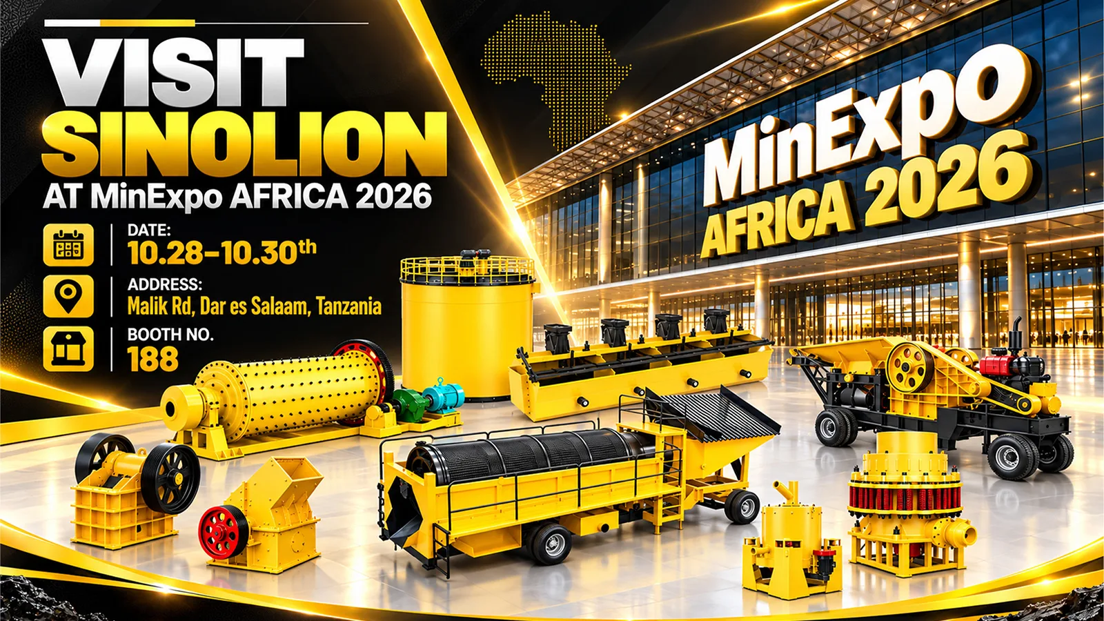 Tabhair cuairt orainn Ag MinExpo AFRICA 2026: Déan iniúchadh ar Réitigh Próis...